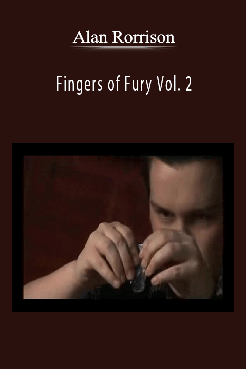 Alan Rorrison - Fingers of Fury Vol. 2.Alan Rorrison - Fingers of Fury Vol. 2.