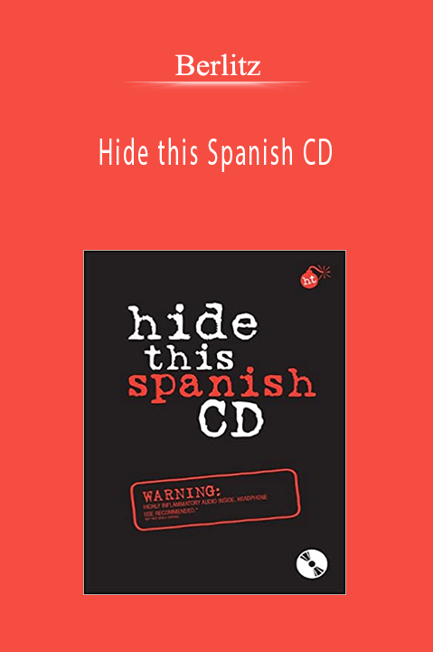 Berlitz - Hide this Spanish CD